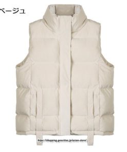 コート・ジャケット | 中綿ベスト レディース ダウンベスト 痩せ着 シンプル ショート丈 ダウンコート 秋 冬 暖かい 防寒着 大きいサイズ アウター おしゃれ