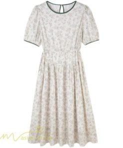 ワンピース | マタニティレディース 着痩せ 韓国風 小花柄 妊婦服 マタニティウェア 上品 大きいサイズ 夏服 Aラインお出かけ マタニティ