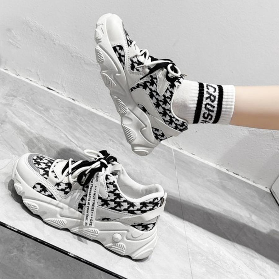 ショートブーツ | ダッドスニーカー 韓国 レディース 美脚