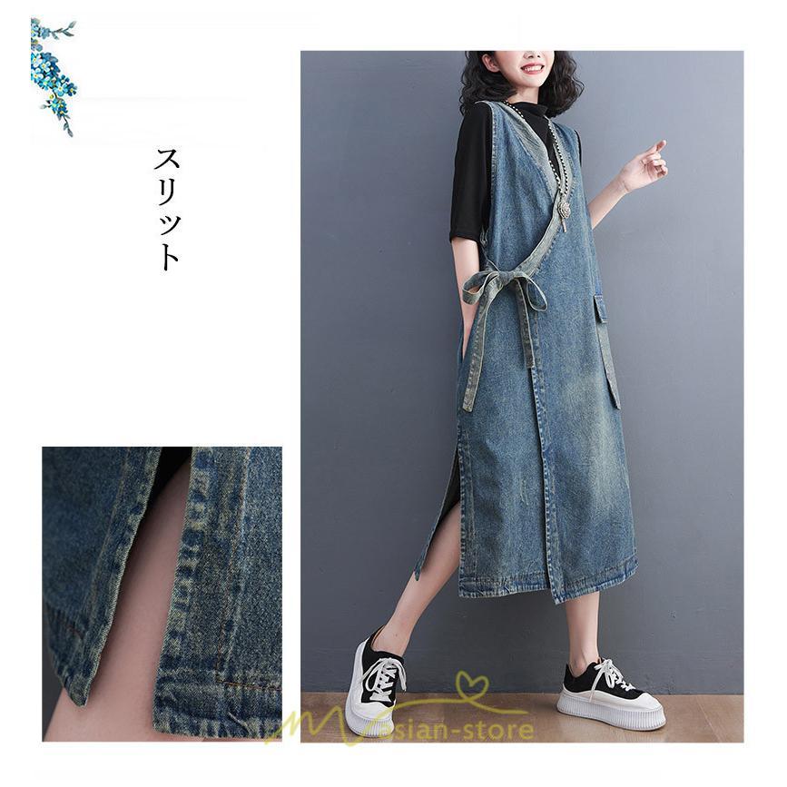 オーバーオール サロペット | サロペット レディース 春夏秋冬 オールインワン オーバーオール ワンピース 体型カバー デニム ロング丈 30代 20代 おしゃれ 大きいサイズ 40代