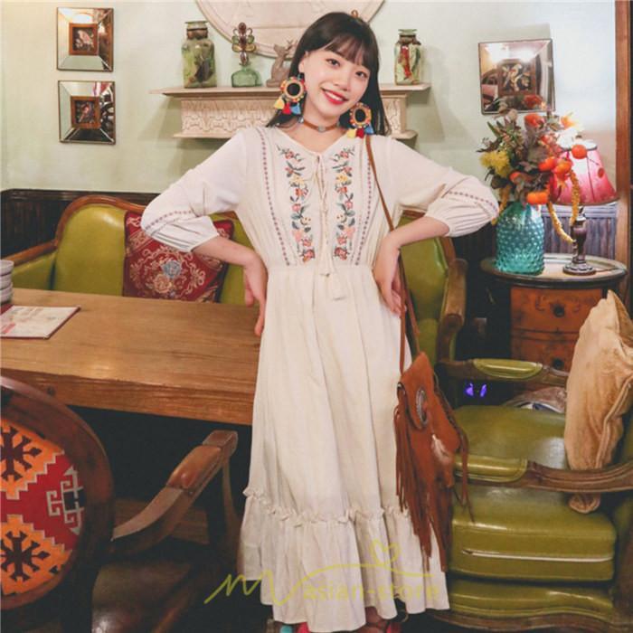 マキシ | 大人気ワンピース ミモレ丈 長袖 レディース 二次会 リゾート カジュアル お呼ばれ きれいめ Aラインワンピース かわいい パーティー 旅行 デート 淑女