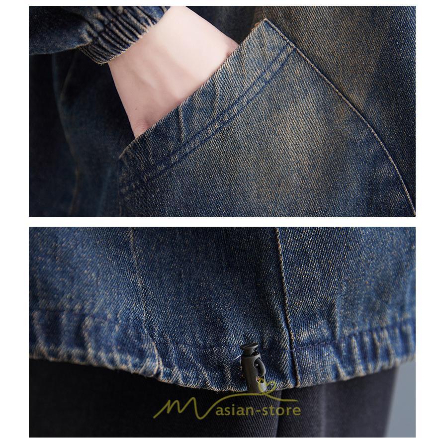 パーカー | デニム デニムレディース プルオーバー フード トレーナー チュニック ワンピース マタニティ 秋 冬 デニムワンピース 大きいサイズ