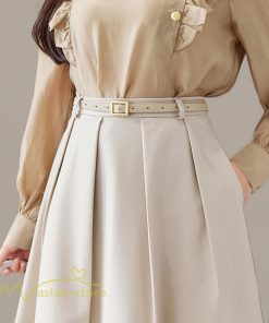 スカート | ロング丈 ボトムス レディース デイリー 上品 20代30代40代50代 カジュアル 通勤通学 お出かけ 着痩せ 夏物 韓国風 エレガント 体系カバー