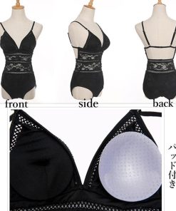 ビキニ | 水着ワンピース 花柄レース 体型カバー 水着 モノキニ 大人 水着 透かし レディース ワンピース セクシー