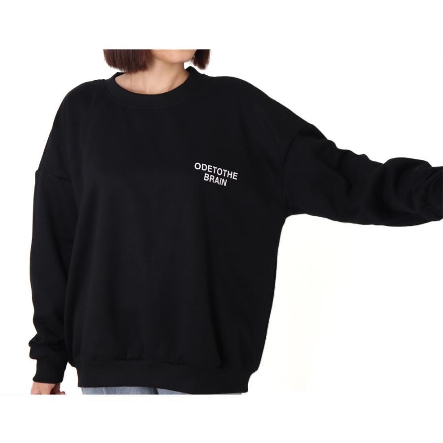 パーカ | 裏起毛 オーバーサイズ プルオーバー 体型カバー 長袖 トップス トレーナー スウェット レディース