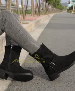 ショートブーツ | スノーブーツ レディース 暖かい 裏ボア シューズ 冬 レディースブーツ ジップブーツ 防寒着 ウインター ブーツ 20代30代40代 スノーシューズ