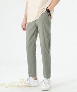 チノパン | テーパードパンツ メンズ パンツ 無地 ロング 薄手 サマーパンツ 着痩せ 上品 大きいサイズ ウエストゴム メンズパンツ 春 夏 秋 メンズスタイル お出かけ