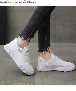 スニーカー | 厚底レディース 靴 ローカット 厚底 おしゃれ レースアップ シューズ シンプル カジュアル スポーツ 普段着 ホワイト 上品