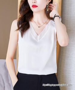 キャミソール タンクトップ | タンクトップ レディース 秋 秋服 レイヤード インナー ノースリーブ Vネック しわにくい ベーシック 重ね着 とろっと滑らかな肌触りの落ち感素材