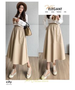 スカート | フレア革レザーボトムス ロングフレアAライン 秋冬 レディース ボトムス 通勤 大人気 キレイめ 着痩せ