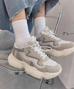 ショートブーツ | ダッドスニーカー レディース 韓国風