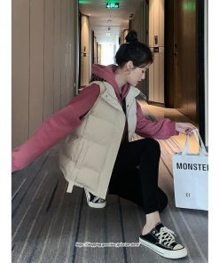 コート・ジャケット | 中綿ベスト レディース ダウンベスト 痩せ着 シンプル ショート丈 ダウンコート 秋 冬 暖かい 防寒着 大きいサイズ アウター おしゃれ