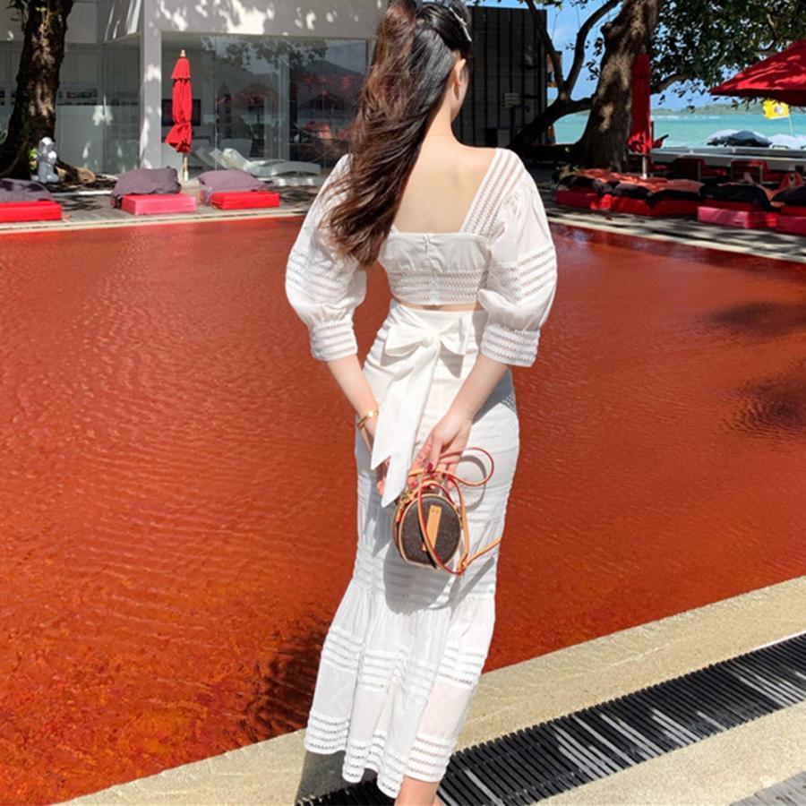 セットアップ | レディース スカート 白韓国