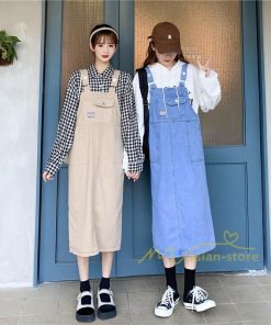 オーバーオール サロペット | サロペットスカート ロングスカート オーバーオール ジャンパースカート デニムスカート レディース キュート ゆったり カジュアル 着痩せ お出かけ シルエット