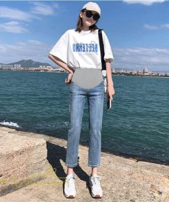 パンツ レギンス | マタニティ パンツ デニムパンツ レディース ジーンズ 妊婦服 産前 マタニティウェア 9分丈 8分丈 大きいサイズ テーパード デニム 着痩せ 日常感 ボトムス