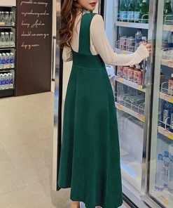 ワンピース | ジャンパースカート サロペットワンピース