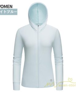 パーカー | 接触冷感UVカット UVUVカット ラッシュガード 2021 プレゼント 紫外線対策 レディース メンズ 指穴 吸水速乾 夏 フード付き 涼感 冷房対策