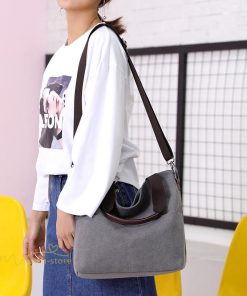 女性用バッグ | ショルダーバッグ レディース 斜め掛け A4 大きめ 肩掛け トートバッグ ハンドバッグ 大容量 エコバッグ 収納 シンプル キャンバス 丈夫 カジュアル 通学 通勤