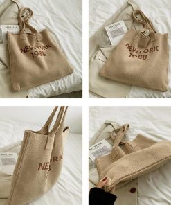 トートバッグ | ニット レディース 秋冬