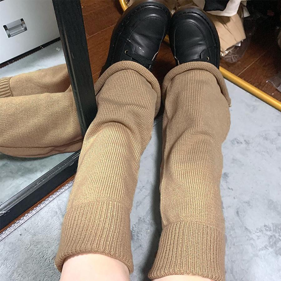 その他小物 | ブーツカットニットレッグウォーマーロング