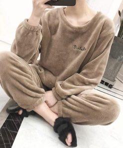 インナー・ルームウェア | フリースパジャマ 上下セット レディース