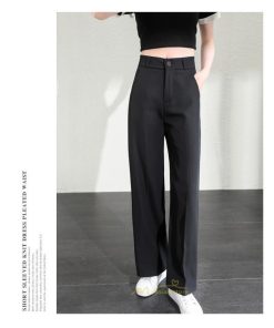 ワイドパンツ | レディース パンツ ボトムス ズボン ガウチョパンツ 体型カバー ストレート ロングパンツ ハイウエスト 美脚 落ち感 ゆったり カジュアル お洒落