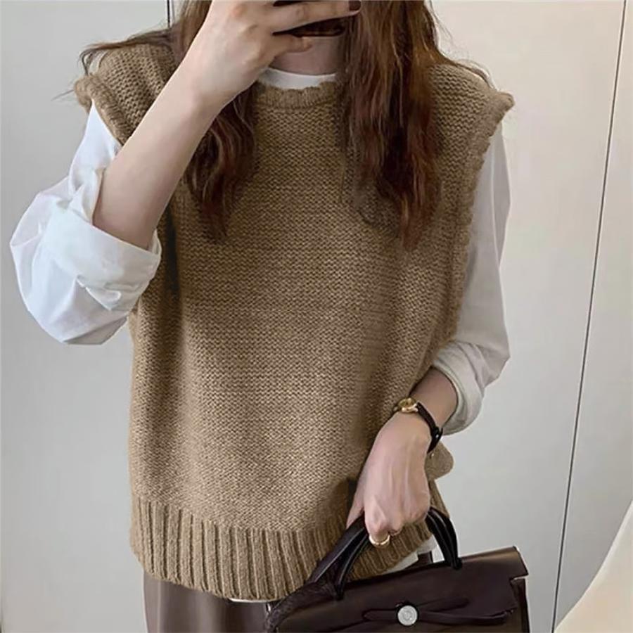 ニット・セーター | ニットベスト レディース ニットジレ