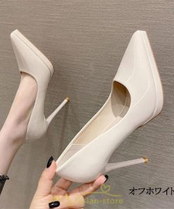 パンプス | 痛くない レディース ヒール 11.5cm 走れる 疲れない 美脚 きれいめ 安定感 通勤 歩きやすい フォーマル 卒業式 入学式 黒 入社式 冠婚葬祭 ブラック