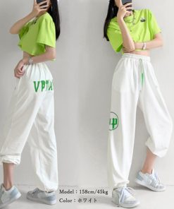 ワイドパンツ | スウェットパンツ レディースカラーパンツ