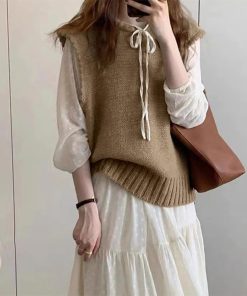 ニット・セーター | ニットベスト レディース ニットジレ