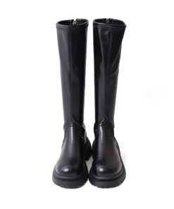 ニーハイブーツ | ロングブーツ 厚底ブーツ レディース韓国