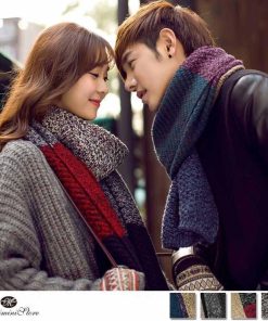 マフラー | 大判 カップル ストール 厚手 お揃い ペア 男女兼用レディース