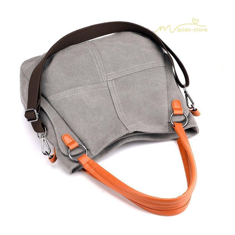 女性用バッグ | トートバッグ レディース ショルダーバック 大きめ ママバッグ 多収納 鞄 肩掛け 多機能バッグ 手提げかばん キャンパス ズック 斜めがけ 帆布 大容量