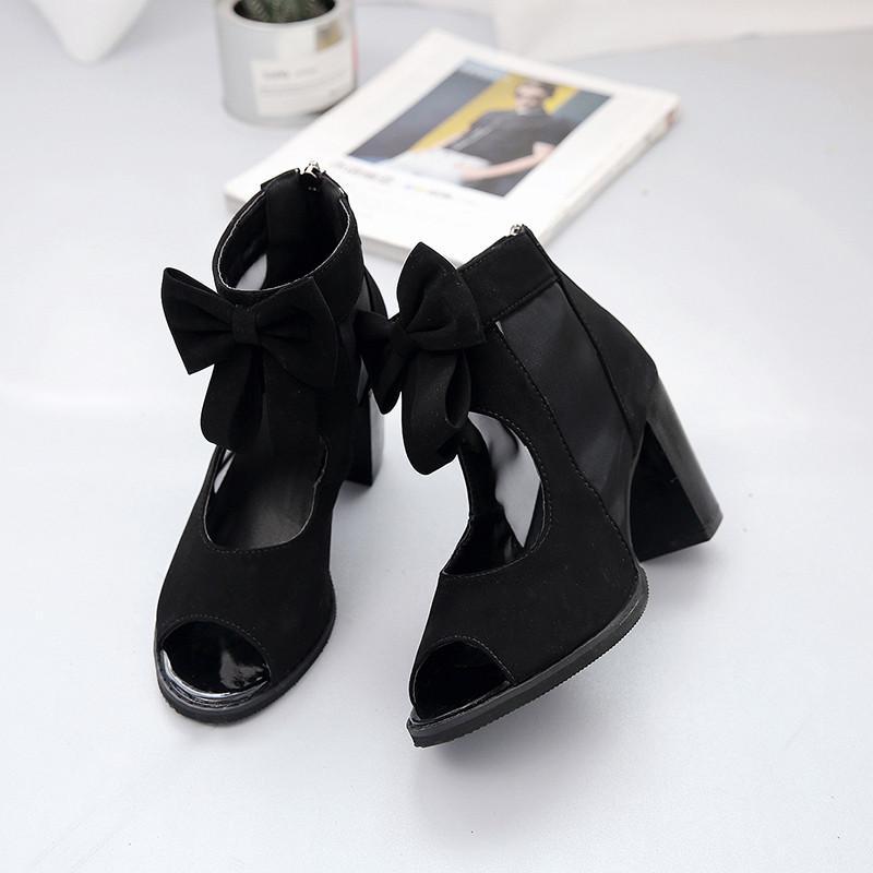 サンダル ミュール | サンダル レディース ブーツサンダル シューズ 痛くない チャンキーヒール 太ヒール ブーツ 靴 ミドルヒール 後ろファスナー くつ 大きいサイズ 女性用靴