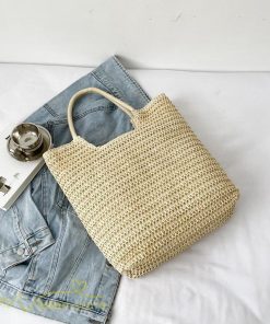 女性用バッグ | カゴバッグ ハンドバッグ ストローバッグ トートバッグ 夏バッグ 手持ち 大きめ 高級感 可愛い おしゃれ かごバッグ 夏 軽量 大容量 手提げ