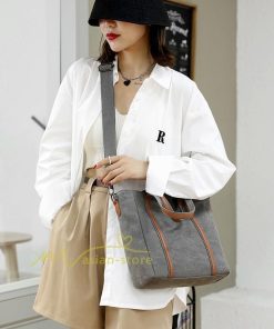 女性用バッグ | ショルダーバッグ レディース 斜めがけ 2way キャンバス 帆布 大きめ ハンドバッグ トートバッグ おしゃれ 多機能 上品 20代30代40代50代 かわいい トレンド