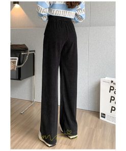 チノ・テーパード・ジョガー・スキニーパン | ワイドパンツ レディース 冬 秋 黒 きれいめ ワイドパンツルック ボトムス ウエストゴム  10代20代30代40代50代 着痩せ カジュアル ゆったり 体型カバー