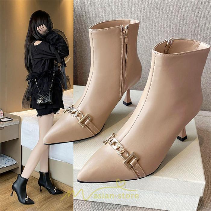 ショートブーツ | ブーツ レディース 履きやすい 痛くない 柔らかい 疲れない カジュアル 旅行 お出かけ 帰省 ドライブ 黒 オフィス セレモニー カーキ ブラック