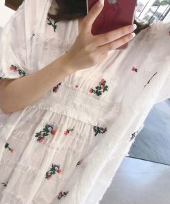 マタニティ | マタニティ綿麻フレアワンピース ゆったり花柄ワンピ 2点セット キャミソール＋ワンピース ロングリゾートワンピ 産後も着られるデザイン 柔らか 産前産後