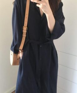 シャツワンピース | レディース 長袖 カーデ