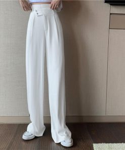 ワイドパンツ | ハイウエストレディース 無地