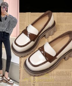 ローファー | 厚底 靴 オフィス 学生 通勤 通学 カジュアル パンプス 太ヒール 春 夏 秋 冬 学生靴 送料無料 コンフォート 学校 フォーマル 疲れにくい 痛くない