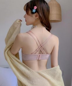 キャミソール | チェック柄 ブラジャー ショーツセット