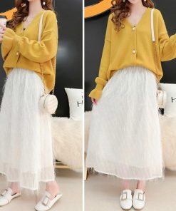 ニット・セーター | ニットカーディガン 韓国 ニットトップス