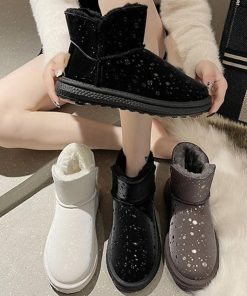 ムートンブーツ | 裏起毛 ショートブーツ