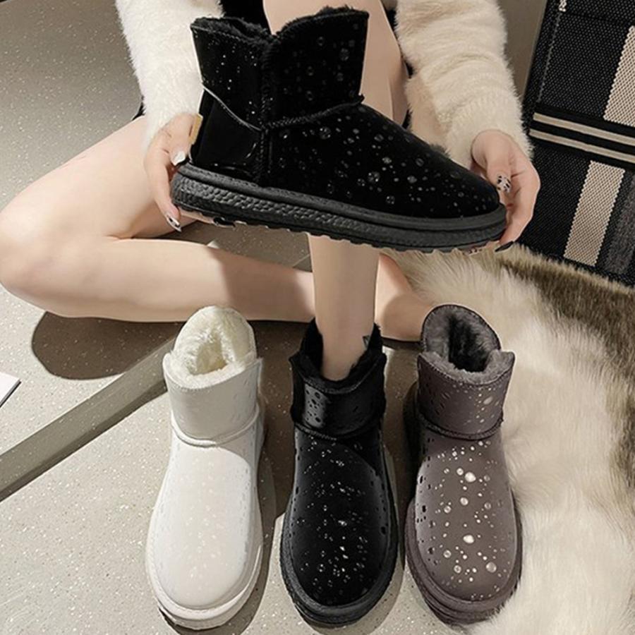 ムートンブーツ | 裏起毛 ショートブーツ