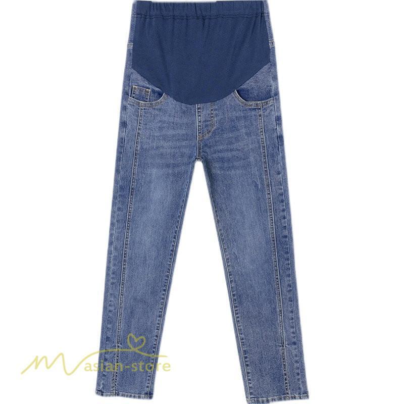 パンツ レギンス | ジーンズ マタニティウェア パンツ デニムパンツ 妊婦 無地 ロングパンツ マタニティパンツ 春 秋 デニム 大きいサイズ 妊婦服 上品 産前 おしゃれ 9分丈