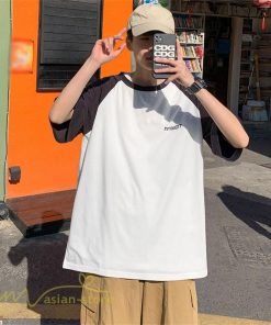 Tシャツ | 夏新作 メンズ Tシャツ 半袖 切り替え カジュアル シンプル カットソー 半袖トップス お出かけ クルーネック 日常感 メンズゆったり