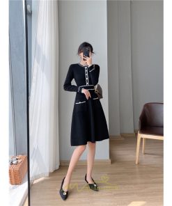 ニットワンピース | ワンピース レディース ニット ワンピース ニット チュニック 膝丈 ロング 長袖 着痩せ 20代30代40代50代 送料無料 秋冬 可愛い 秋冬コーデ