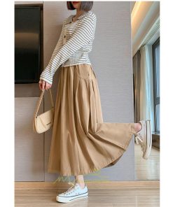 スカート | フレア ロングレディース 40代 きれいめ おしゃれ 着痩せ 秋 冬 ボトムス ロング Aラインゆったり 30代 マキシ 20代 50代